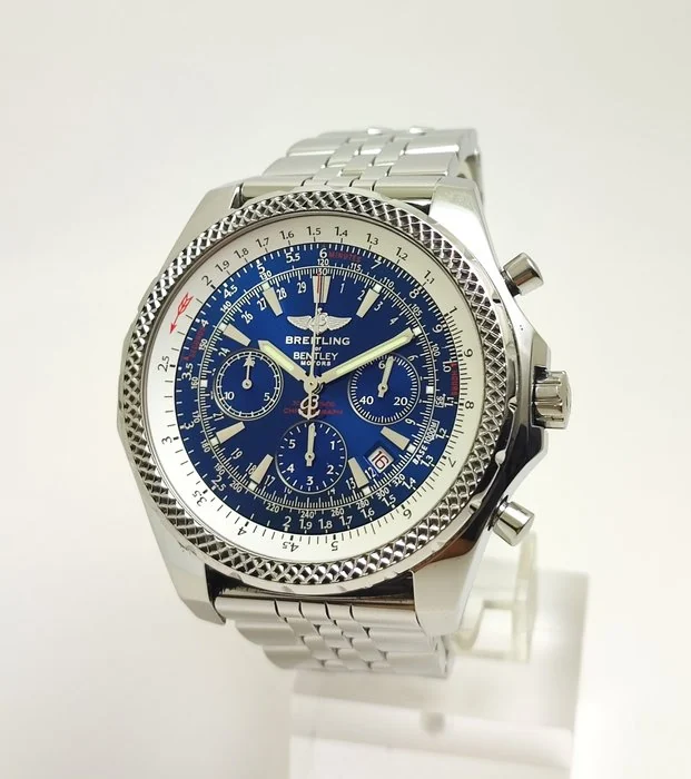 Breitling - Bentley Motors Special Edition “Blue Dial” - Ref. A25362 - Men - 2010 - 2020