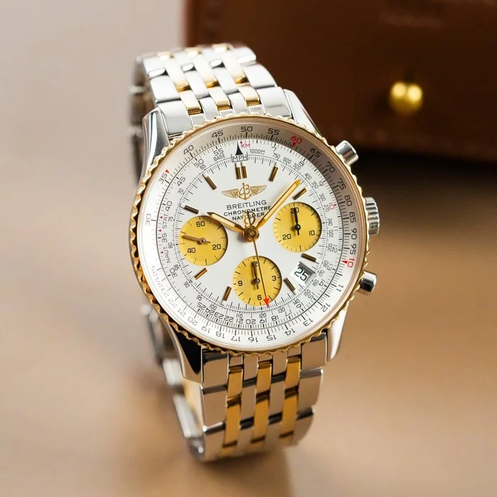 Breitling - Navitimer Chrono Date Two Tone - D23322 - Men - 2000 - 2010