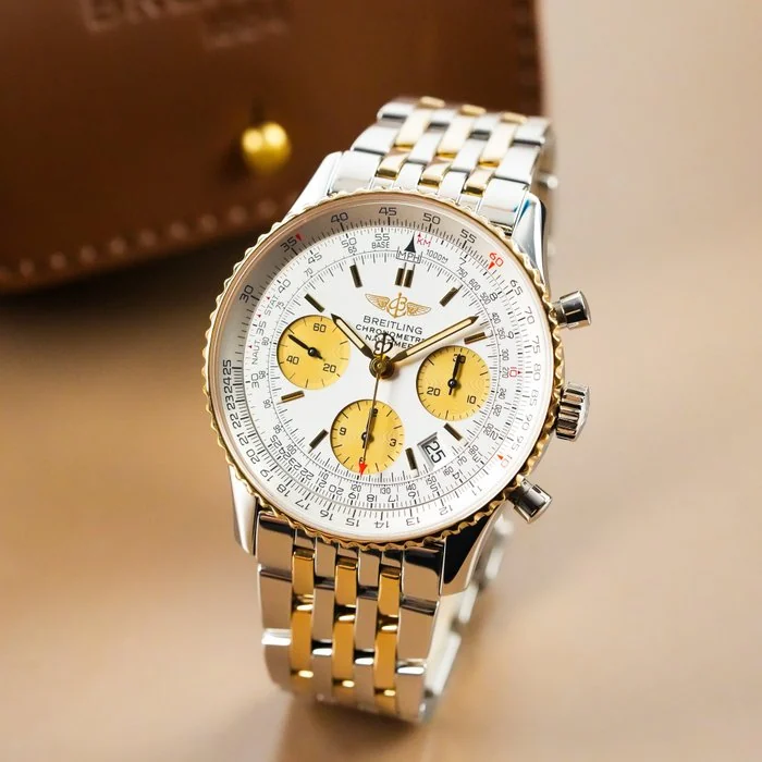 Breitling - Navitimer Chrono Date Two Tone - D23322 - Men - 2000 - 2010