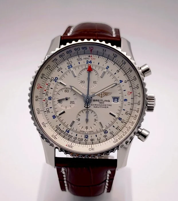 Breitling - Navitimer World GMT Chronograph - A24322 - Men - 2010 - 2020
