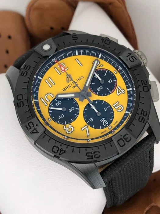 Breitling - Avenger B01 Chronograph 44 Night Mission - SB0147101I1X2 - Men - 2025+