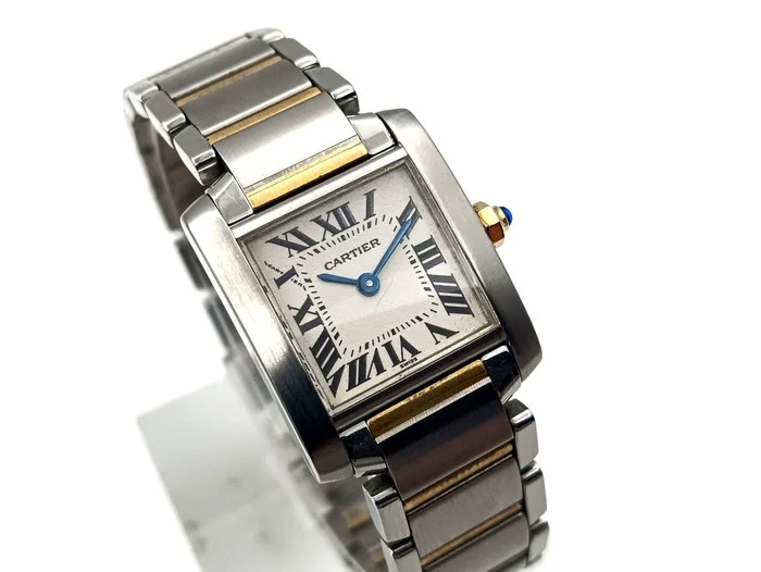 Cartier - Tank Française - 2300 - Unisex - 2000 - 2010