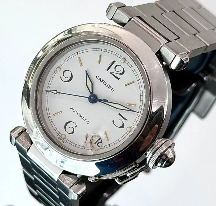 Cartier - Pasha C. "Commemorative French League Cup Winner" - 2324 - Unisex - 1998