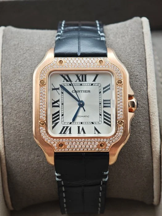Cartier - Santos de Cartier Medium 'Factory Diamonds' - WJSA0012 - Men - 2021