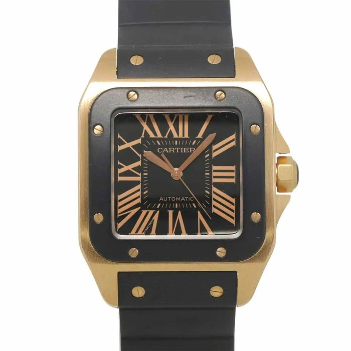 Cartier - Santos 100 LM - W20124U2 - Men - 2010 - 2020