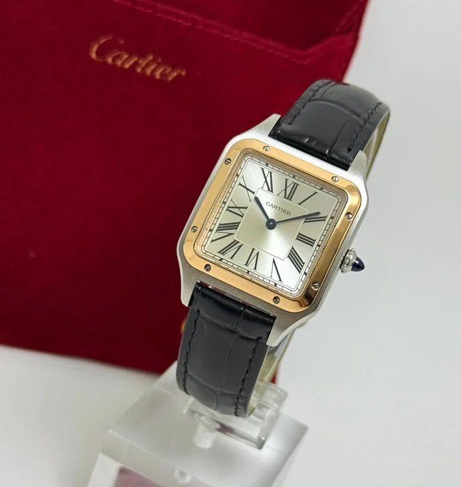 Cartier - Santos Dumont Large Gold/Steel - W2SA0011 - Men - 2020+
