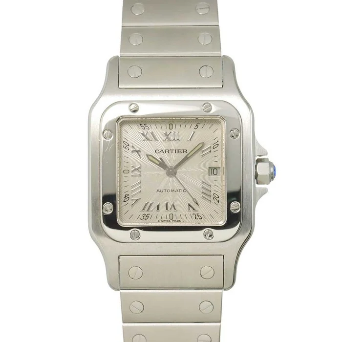 Cartier - Santos Galbée - W20040D6 - Men - 2000 - 2010