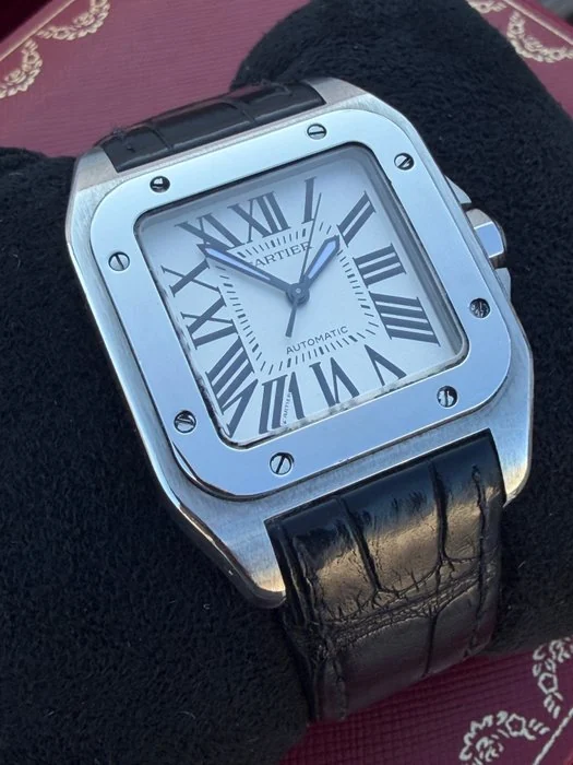 Cartier - Santos 100 - W20126X8 - Unisex - 2016