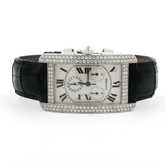 Cartier - Tank Américaine - 2312 - Unisex - 1990 - 1999