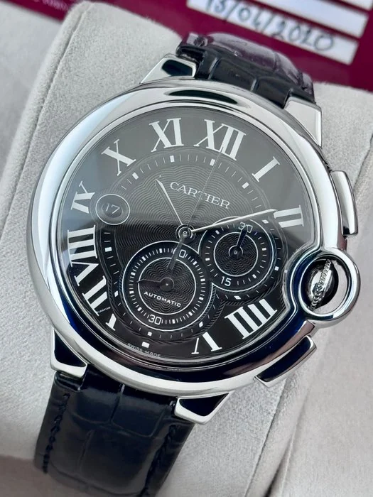 Cartier - Ballon Bleu Automatic Chronograph - 3109 - Men - 2010