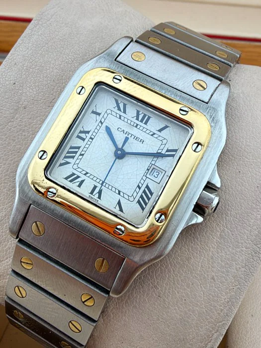 Cartier - Santos Galbée - 187901 - Unisex - 1980 - 1989