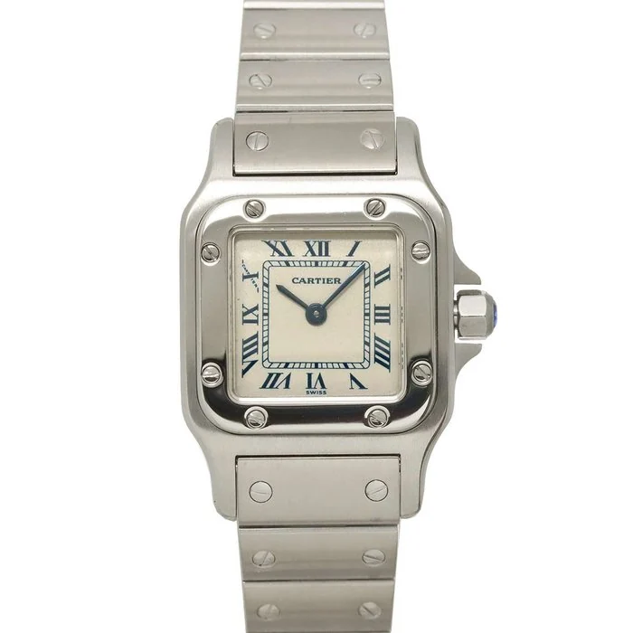Cartier - Santos Galbée - W20017D6 - Women - 2000 - 2010