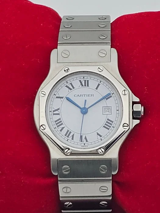 Cartier - Santos Octagon - 2965 - Unisex - 1990 - 1999