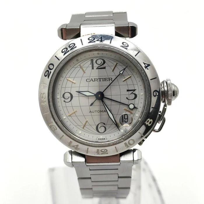 Cartier - Pasha C Meridian GMT - 2377 - Women - 1990 - 1999