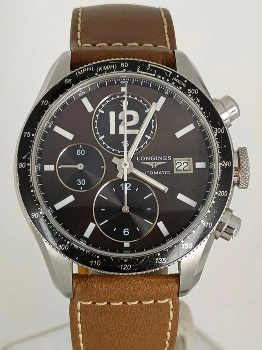 Longines - Grande Vitesse Chronograph - L3.636.4 - Men - 2010 - 2020