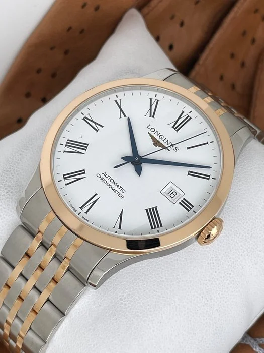 Longines - Record Chronometer 40 Automatic - L2.821.5.11.7 - Men - 2020+
