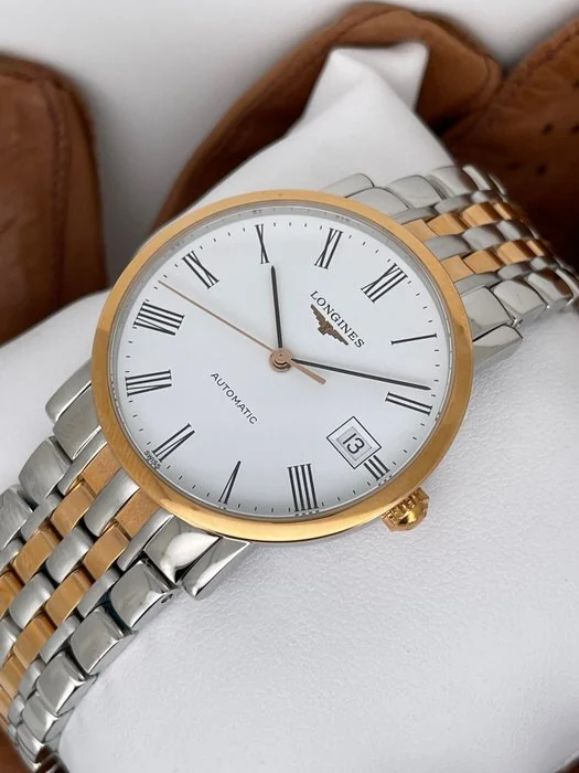 Longines - Elegant Mid Size Automatic - L4.809.5.11.7 - Unisex - 2020+