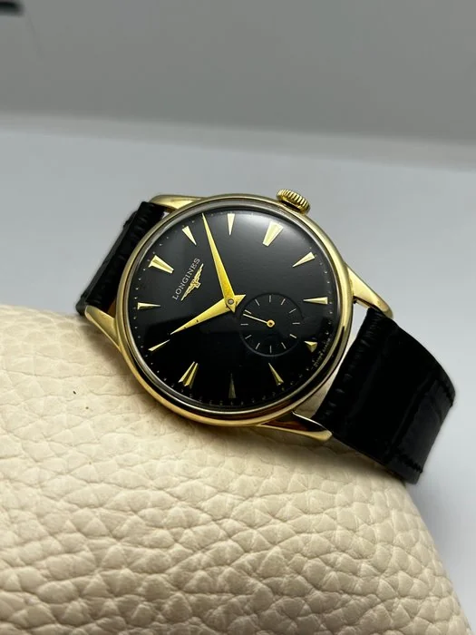 Longines - Black Dial - Men - 1950 - 1959