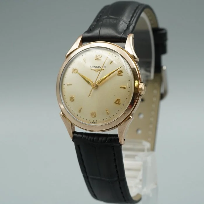 Longines - PLAQUÉ OR L 80 MICRONS - 6058 - Men - 1950 - 1959