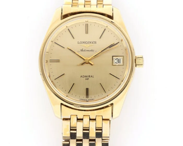 Longines - Admiral HF Automatic "High Frequency" (Gold Dial Edition) - Men - 1970 - 1979