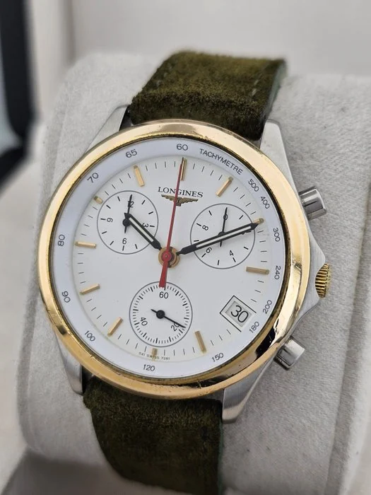 Longines - Flagship Rattrapante Chronograph - 7281 - Men - 1980 - 1989