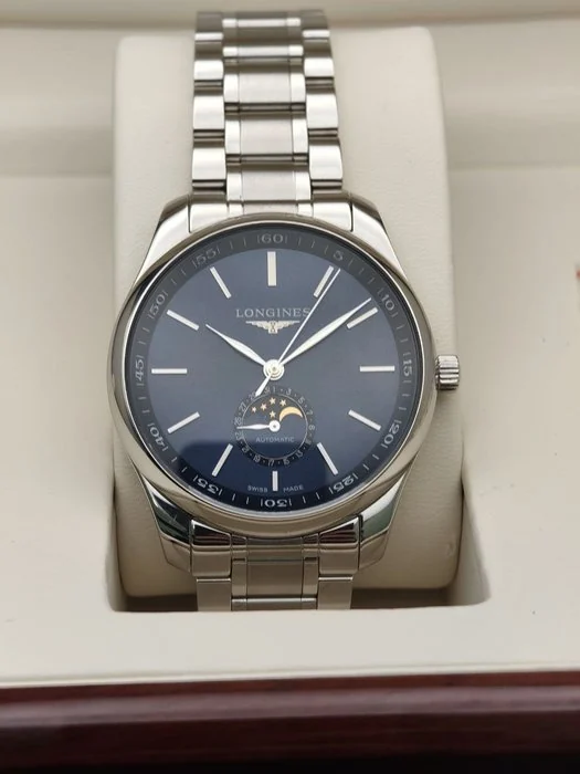 Longines - Master Collection Moonphase - L2.919.4.92.6 - FULL SET - Men - 2023