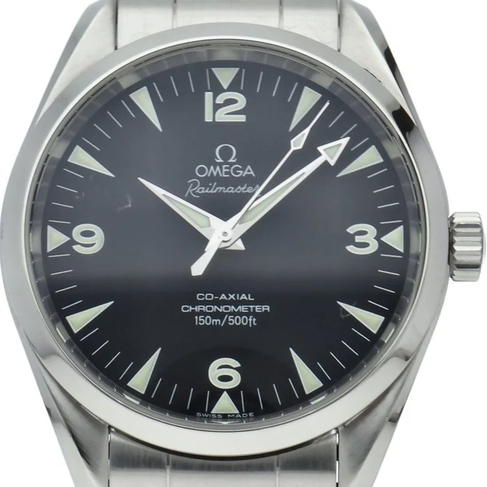 Omega - Seamaster Aqua Terra Railmaster 1.7" Overhauled - 2502.52 - Men - 2000 - 2010