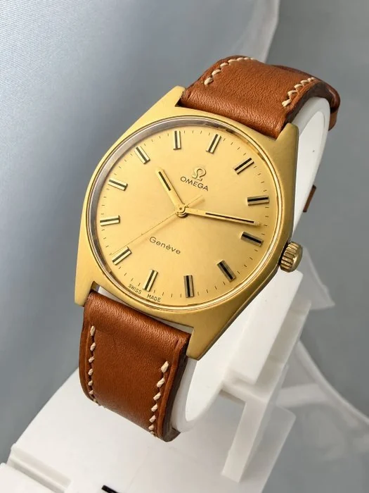 Omega - Ref.135 041 - Geneve - Cal.601 - 20 Micron Gold Plate - Men - 1960 - 1969