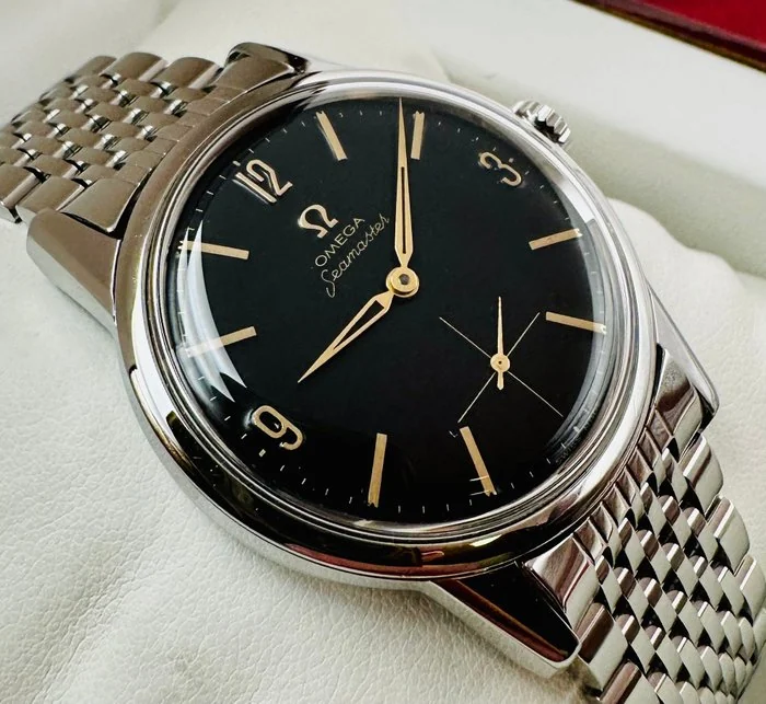 Omega - Seamaster Jumbo - Black Gilt Dial - cal. 268 - 14389 - 12 SC - Men - 1961