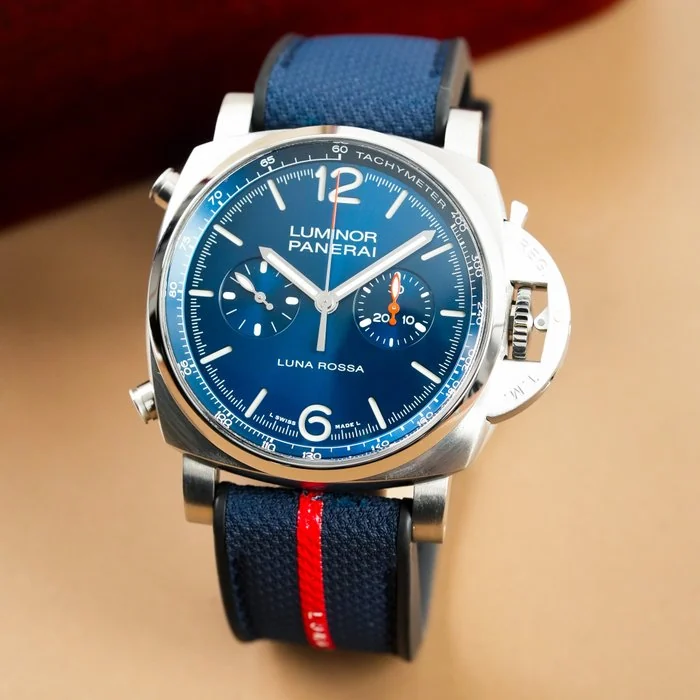 Panerai - Luminor Chrono Luna Rossa Blue Dial - PAM01303 - Men - 2020+