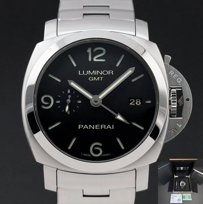 Panerai - Luminor 1950 GMT - PAM 00329 - Men - 2000 - 2010