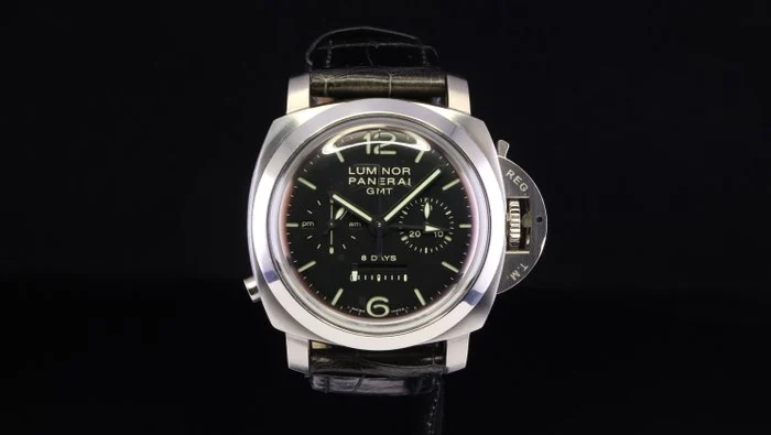 Panerai - Luminor 1950 8 Days Monopulsante GMT - PAM275 - Men - 1990 - 1999