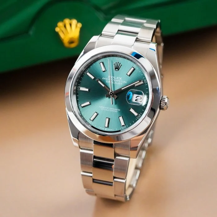Rolex - Datejust Mint Green Dial - 126300 - Men - 2010 - 2020