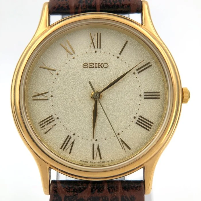 Seiko - Vintage - 5E31 - 6040 QZ 32mm - Men - 2000 - 2010