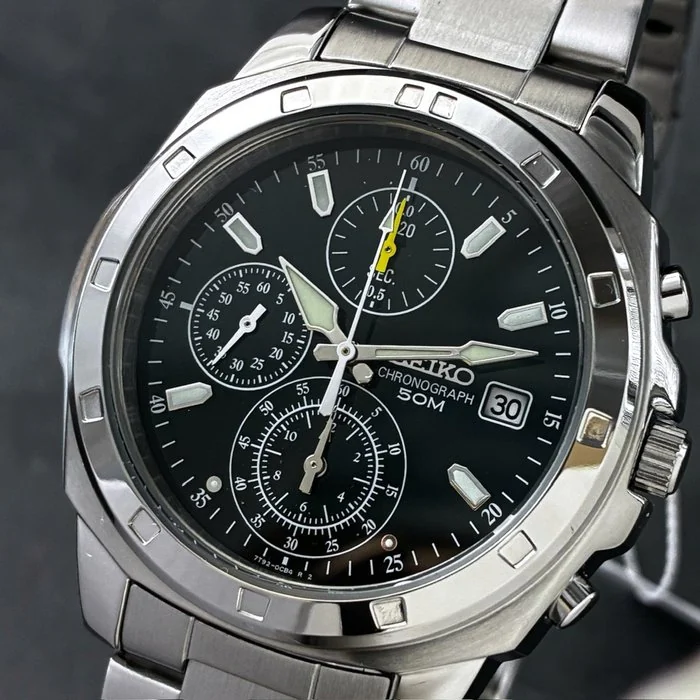 Seiko - Chronograph - 7T92 - Men - 2000 - 2010
