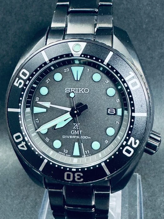 Seiko - Prospex GMT Solar Diver - 5K65 - 0AA0 - Men - 2010 - 2020