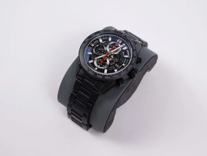TAG Heuer - Carrera Calibre Heuer 01 Skeleton Chronograpgh Automatic Ceramic - CAR2090.BH0729 - Men - 2020+