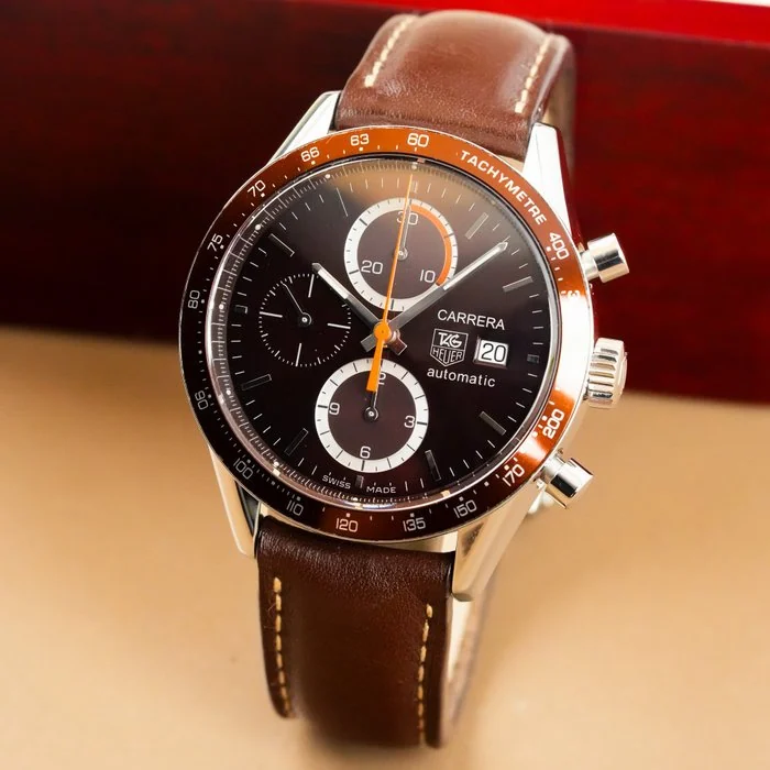 TAG Heuer - Carrera Calibre 16 Chronograph Brown Dial - CV2013 - 2 - Men - 2010 - 2020
