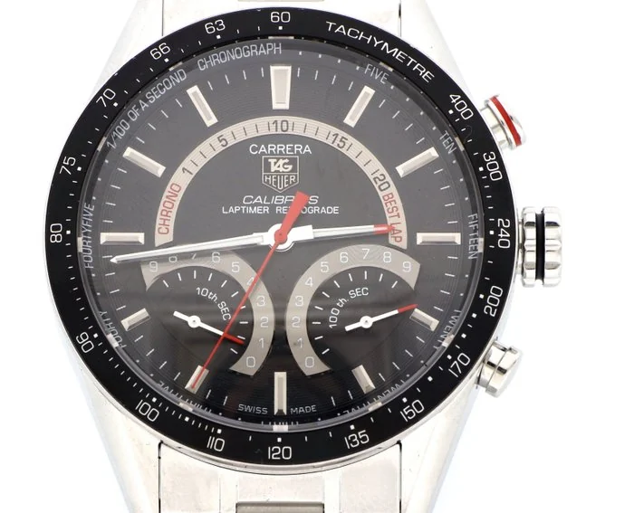 TAG Heuer - Carrera Calibre S Laptimer Retrograde - CV7A10 - Men - 2000 - 2010