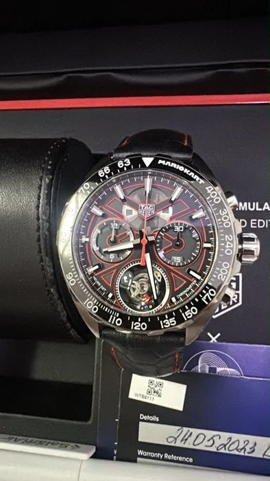 TAG Heuer - Formula 1 Mario Kart Tourbillon Limied Edition - CAZ5080.FC6517 - Men - 2023