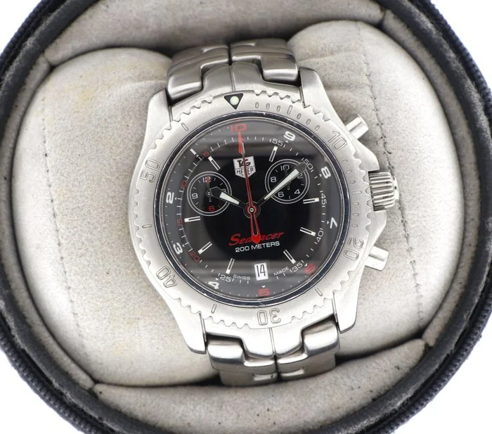 TAG Heuer - Link Chronograph Searacer Regatta. - CT1113 - Men - 2000 - 2010