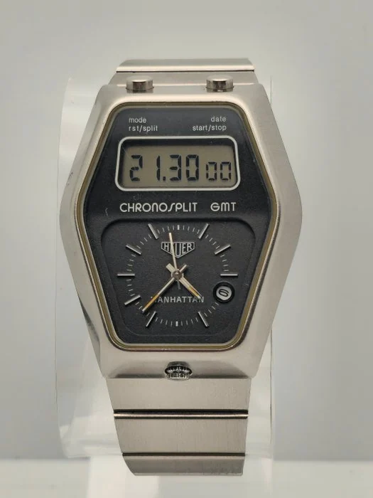 Heuer - Proto - Rio - MANHATTAN CHRONOSPLIT GMT - 104.403 - 1111 - Men - 1977
