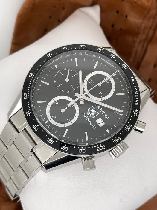 TAG Heuer - Carrera Chronograph Automatic Manuel Fangio Edition - CV2010 - 4 "" - Men - 2010 - 2020