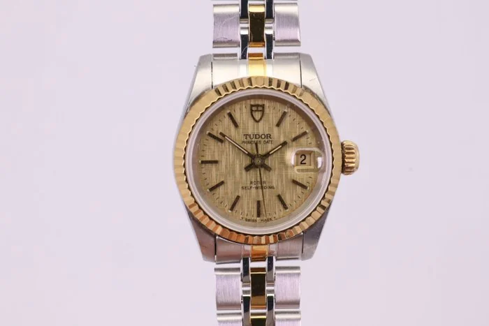 Tudor - Princess Date - 92413 | Gold Linen Dial - Women - 2000 - 2010