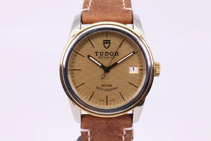Tudor - Glamour - 55003 | Gold Dial w/ Pattern - Men - 2010 - 2020