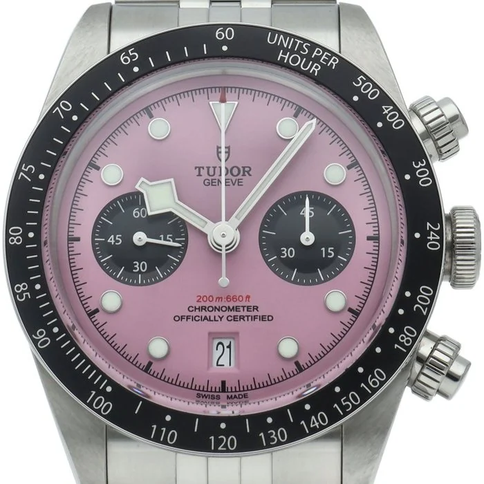Tudor - Black Bay Chronograph Watch Pink - M79360N - 0019 - Men - 2025+