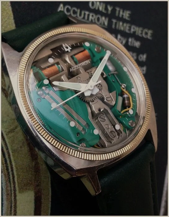 Bulova Accutron Spaceview - assymétrique - Révisée - Men - 1965