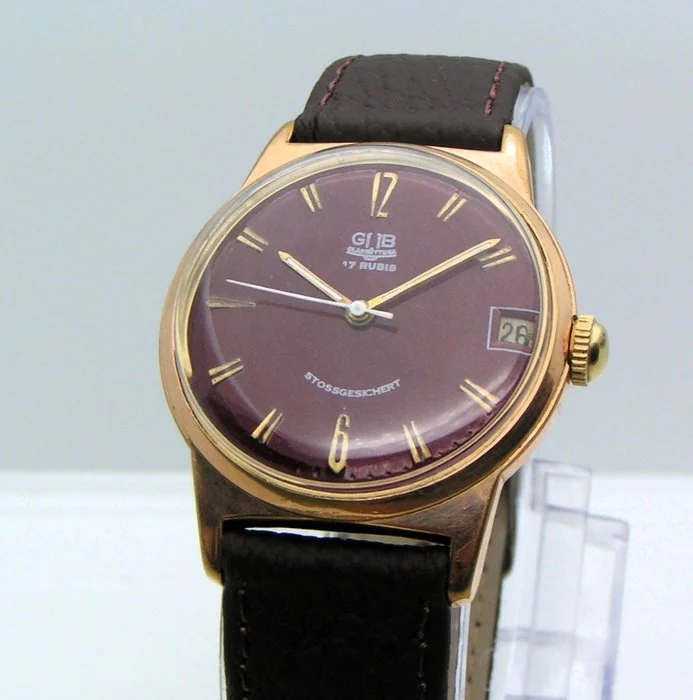 GUB Glashütte - Stossgesichert - cal. 69.1 - Men - 1960 - 1969