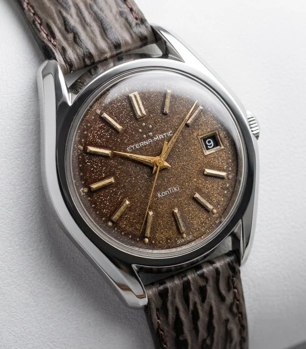 Eterna - Matic - Vintage Eterna - Matic KonTiki 20 Automatic - Tropical Dial - Ref. 130 TT - Unisex - 1970 - 1979