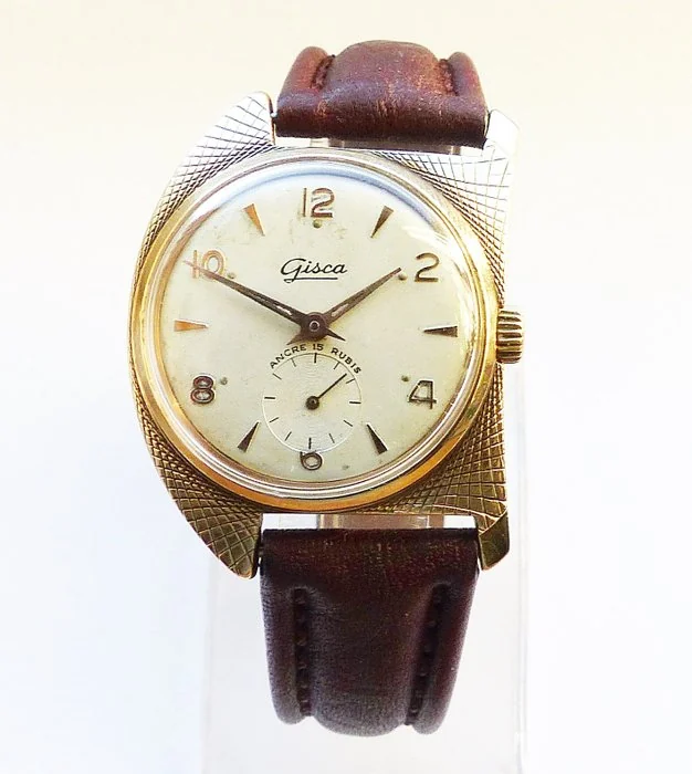 Gisca Swiss - Aurum Classic 15Rubis - 1188 - Men - 1960 - 1969